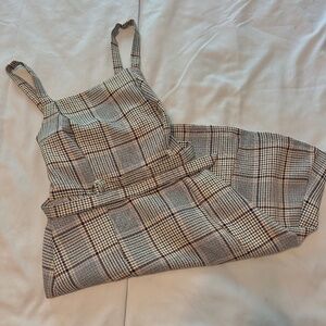 Plaid dress